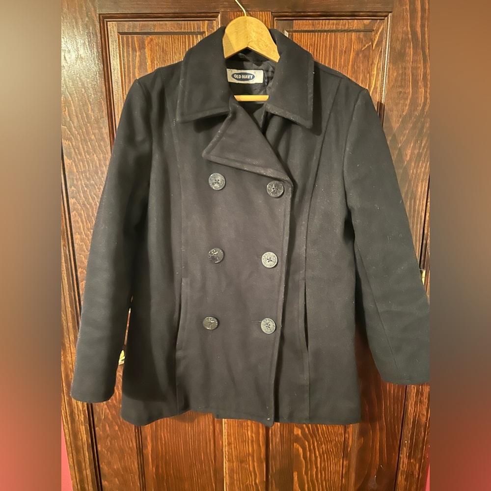Vintage Early 2000’s Women’s Old Navy Double Breasted Pea Coat